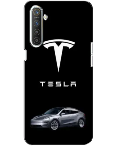 Чохол для Realme XT з картинкою «Tesla Model Y»