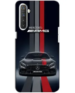 Чохол для Realme XT з картинкою «Mercedes — білий карбон» Чохол для Realme XT з картинкою «Mercedes — білий карбон»