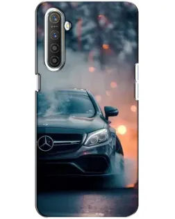 Чохол для Realme XT з картинкою «Mercedes — нічне місто»