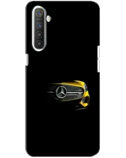 Чехол для Realme XT с картинкой «Mercedes — ретро стиль»