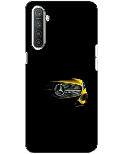Чехол для Realme XT с картинкой «Mercedes — ретро стиль»