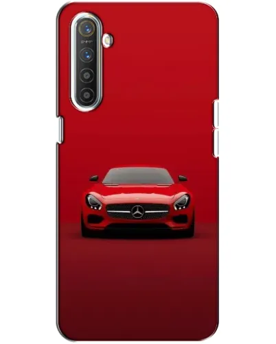 Чехол для Realme XT с картинкой «Красный Mercedes AMG»