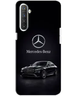 Чехол для Realme XT с картинкой «Mercedes — решетка радиатора»