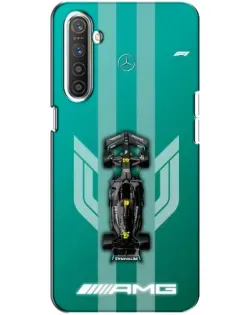 Чехол для Realme XT с картинкой «Mercedes AMG Petronas»