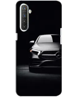 Чехол для Realme XT с картинкой «Свет фар Mercedes»