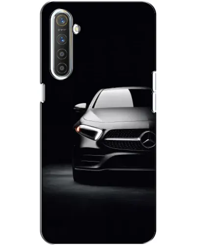 Чехол для Realme XT с картинкой «Свет фар Mercedes»