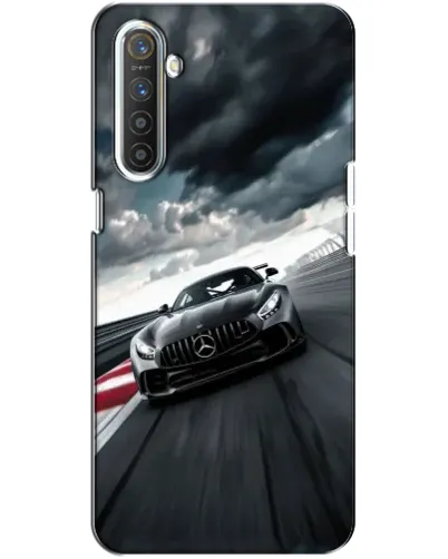 Чехол для Realme XT с картинкой «Гоночный Mercedes AMG»