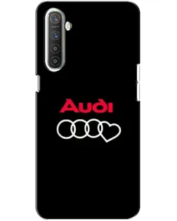 Чехол для Realme XT с картинкой «Логотип Audi Heart»