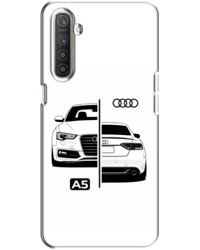 Чехол для Realme XT с картинкой «Audi — контрастный дизайн» Чехол для Realme XT с картинкой «Audi — контрастный дизайн»