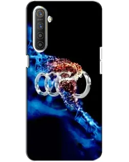 Чехол для Realme XT с картинкой «Энергия лого Audi»