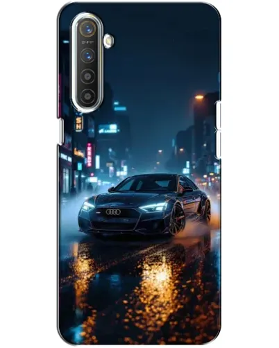 Чехол для Realme XT с картинкой «Ночной город и Audi» Чехол для Realme XT с картинкой «Ночной город и Audi»