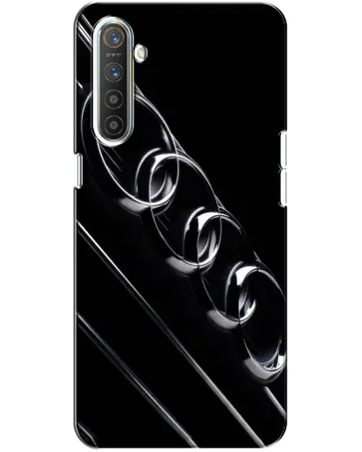Чехол для Realme XT с картинкой «Audi — абстрактные кольца» Чехол для Realme XT с картинкой «Audi — абстрактные кольца»