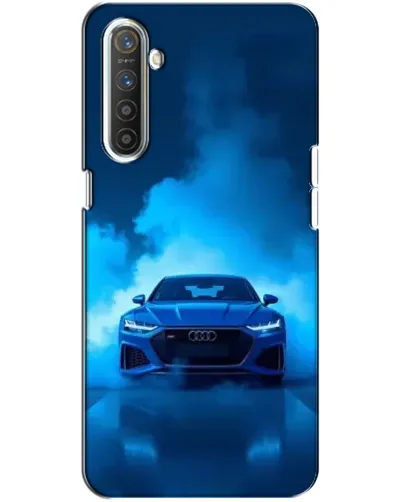 Чехол для Realme XT с картинкой «Audi — голубая энергия» Чехол для Realme XT с картинкой «Audi — голубая энергия»