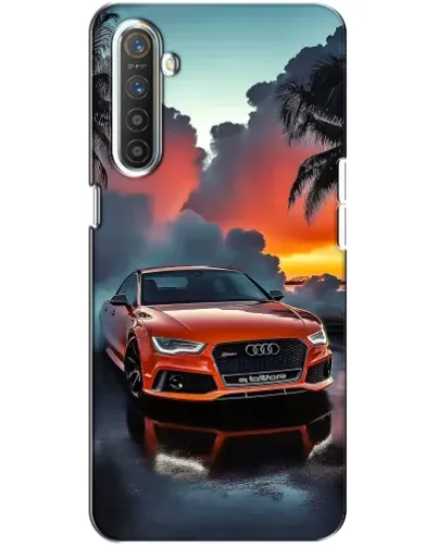 Чехол для Realme XT с картинкой «Audi — закат» Чехол для Realme XT с картинкой «Audi — закат»