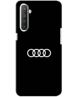 Чехол для Realme XT с картинкой «Audi White Logo»