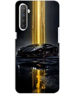 Чохол для Realme XT з картинкою «Нічний Lamborghini драйв»