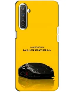 Чохол для Realme XT з картинкою «Lamborghini Huracan чорний»