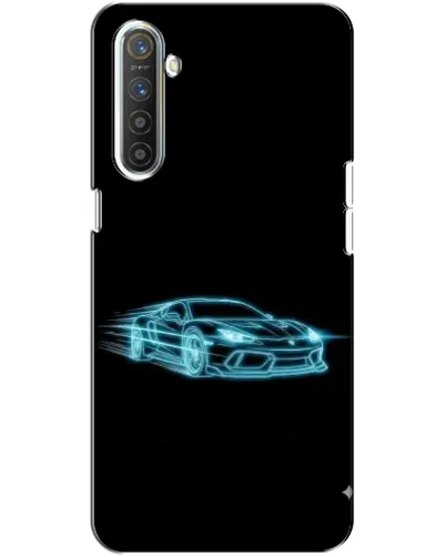 Чохол для Realme XT з картинкою «Неоновий контур Lamborghini» Чохол для Realme XT з картинкою «Неоновий контур Lamborghini»