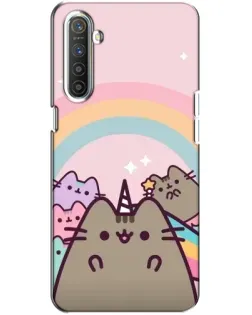 Чехол для Realme XT с картинкой «Единорог Pusheen» Чехол для Realme XT с картинкой «Единорог Pusheen»
