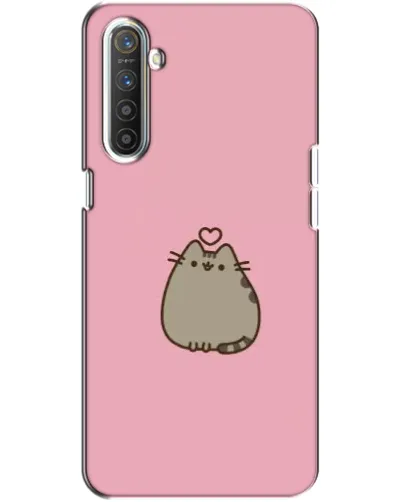 Чохол для Realme XT з картинкою «Pusheen серце»