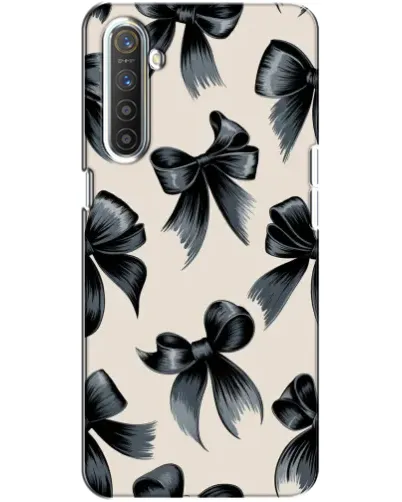 Чехол для Realme XT с картинкой «Банты Coquette»