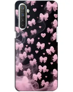 Чехол для Realme XT с картинкой «Неоновое кружево»
