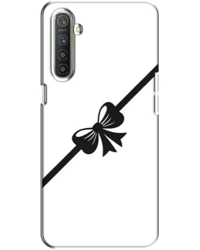 Чехол для Realme XT с картинкой «Диагональный бант»
