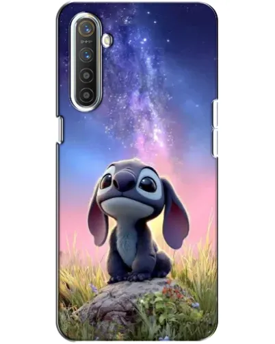 Чехол для Realme XT с картинкой «Стич на рассвете»