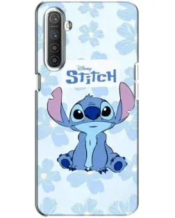 Чехол для Realme XT с картинкой «Stitch среди цветов» Чехол для Realme XT с картинкой «Stitch среди цветов»