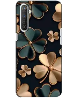 Чохол для Realme XT з картинкою «Конюшина в золоті»