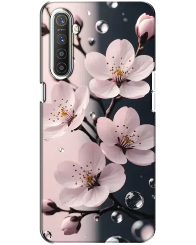 Чохол для Realme XT з картинкою «Ніжня сакура та краплі» Чохол для Realme XT з картинкою «Ніжня сакура та краплі»