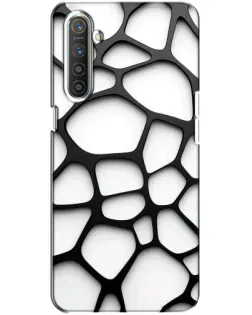 Чохол для Realme XT з картинкою «Біла об'ємна сітка» Чохол для Realme XT з картинкою «Біла об'ємна сітка»