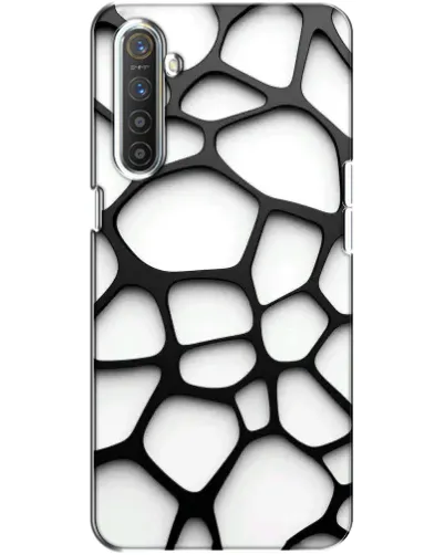 Чохол для Realme XT з картинкою «Біла об'ємна сітка» Чохол для Realme XT з картинкою «Біла об'ємна сітка»