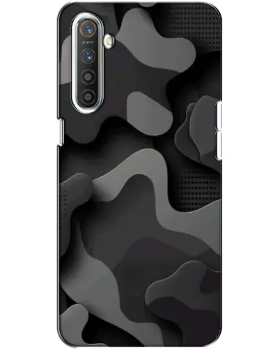 Чохол для Realme XT з картинкою «Темний абстрактний камуфляж» Чохол для Realme XT з картинкою «Темний абстрактний камуфляж»