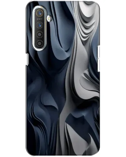 Чохол для Realme XT з картинкою «Об'ємні сині складки» Чохол для Realme XT з картинкою «Об'ємні сині складки»