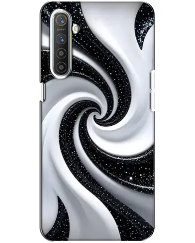 Чохол для Realme XT з картинкою «Чорно-біла спіраль» Чохол для Realme XT з картинкою «Чорно-біла спіраль»