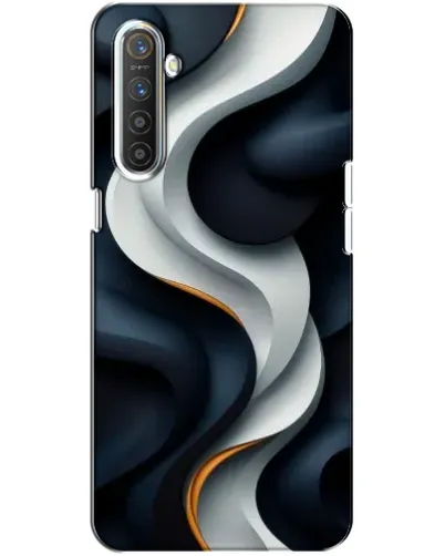 Чохол для Realme XT з картинкою «Об'ємні чорно-білі стрічки» Чохол для Realme XT з картинкою «Об'ємні чорно-білі стрічки»