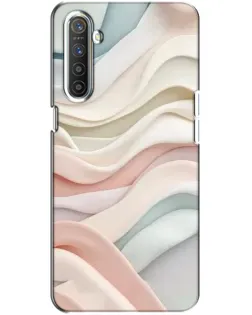 Чохол для Realme XT з картинкою «Пастельні ніжні хвилі»
