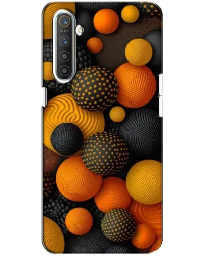 Чохол для Realme XT з картинкою «Об'ємні помаранчеві сфери» Чохол для Realme XT з картинкою «Об'ємні помаранчеві сфери»