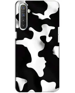 Чохол для Realme XT з картинкою «Чорно-біла пляма»