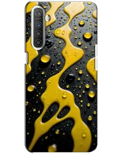 Чохол для Realme XT з картинкою «Рідке жовте золото»