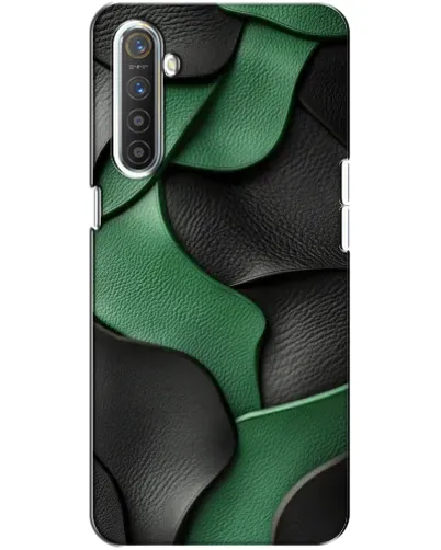 Чохол для Realme XT з картинкою «Зелені шкіряні хвилі» Чохол для Realme XT з картинкою «Зелені шкіряні хвилі»
