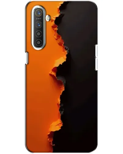Чохол для Realme XT з картинкою «Помаранчевий розлом» Чохол для Realme XT з картинкою «Помаранчевий розлом»