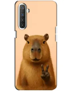 Чохол для Realme XT з картинкою «Капібара вікторія»