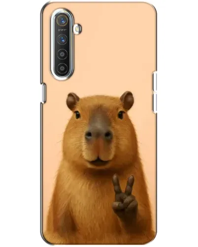 Чохол для Realme XT з картинкою «Капібара вікторія»