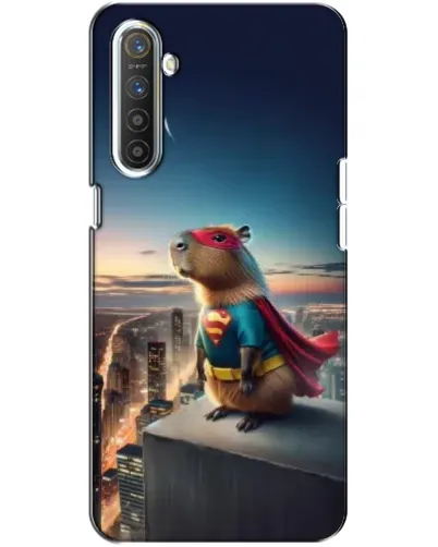 Чохол для Realme XT з картинкою «Капі-мен супергерой»