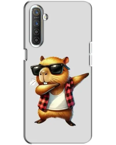 Чохол для Realme XT з картинкою «Капібара репер даб»
