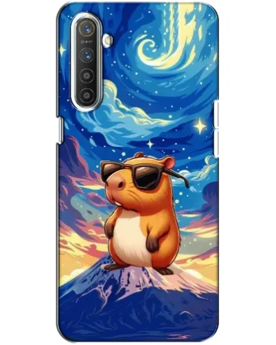 Чохол для Realme XT з картинкою «Капібара Ван Гога»