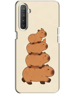 Чохол для Realme XT з картинкою «Вежа з капібар»