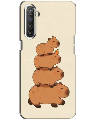 Чохол для Realme XT з картинкою «Вежа з капібар»